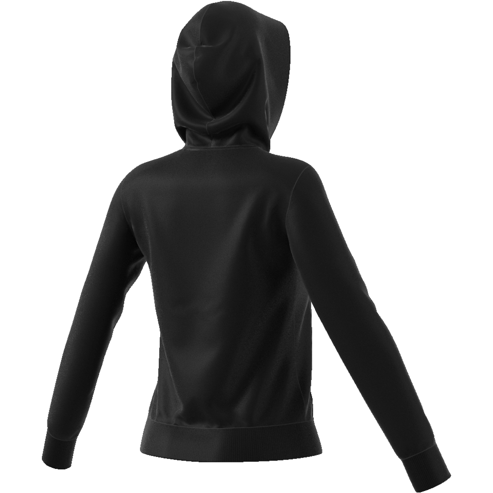 DP2414 Essentials Solid Full Zip Hoodie black/white
