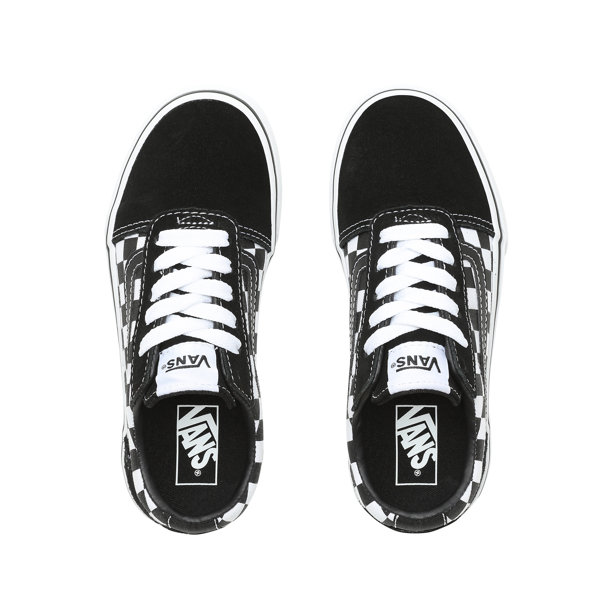 YT WARD (CHECKERED) BLACK/TRUE WH