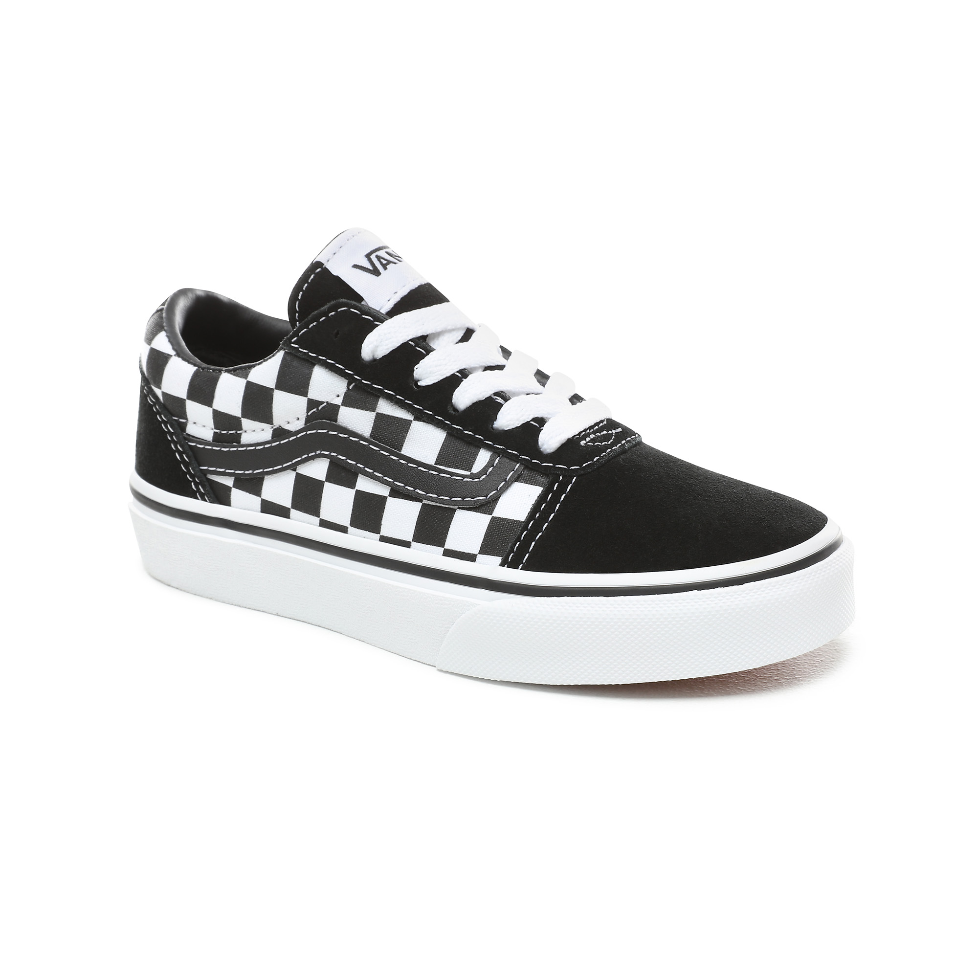 YT WARD (CHECKERED) BLACK/TRUE WH