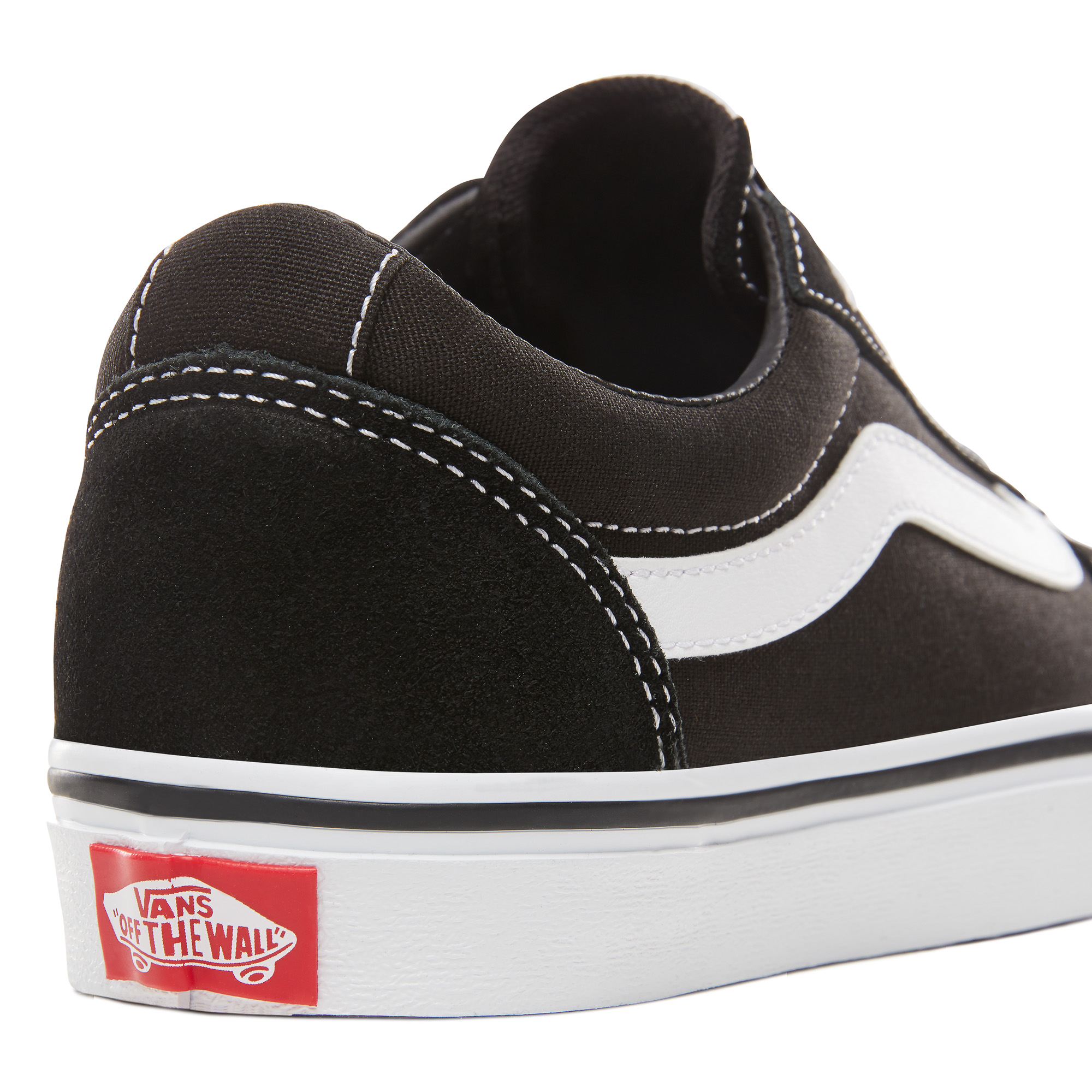 WM WARD (SUEDE/CANVAS) BLACK/WHITE