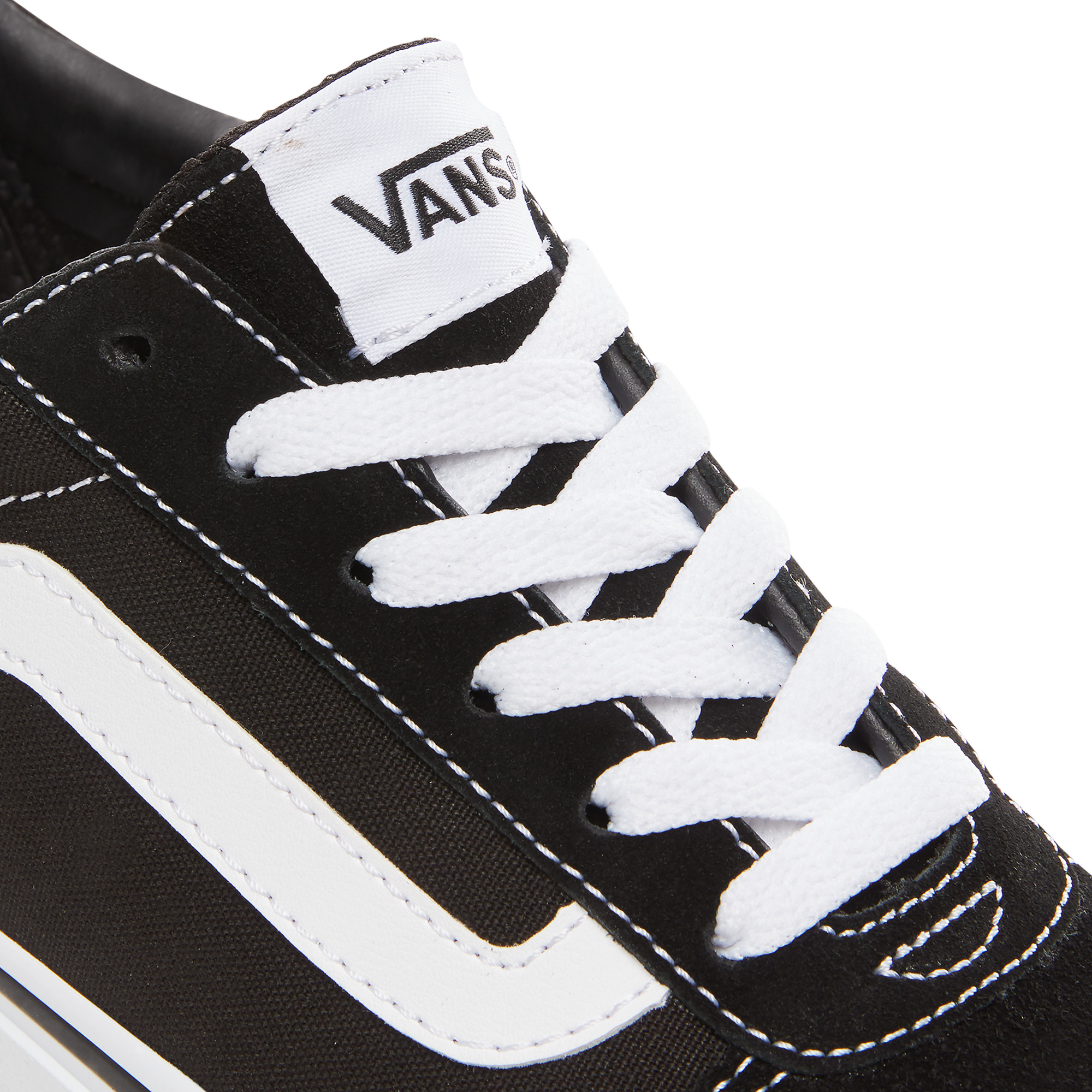WM WARD (SUEDE/CANVAS) BLACK/WHITE