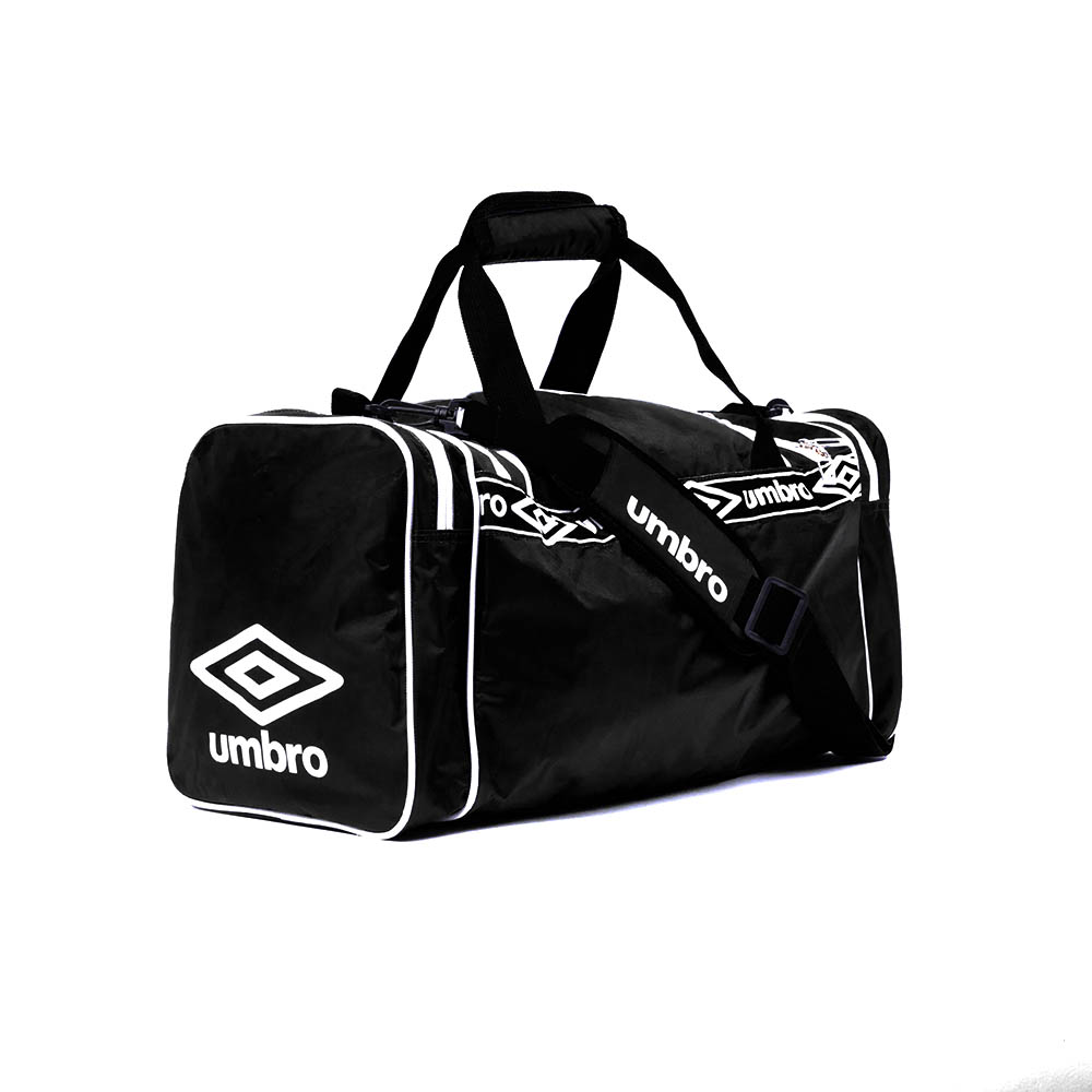 30758U-090 RETRO HOLDALL BLACK / WHITE