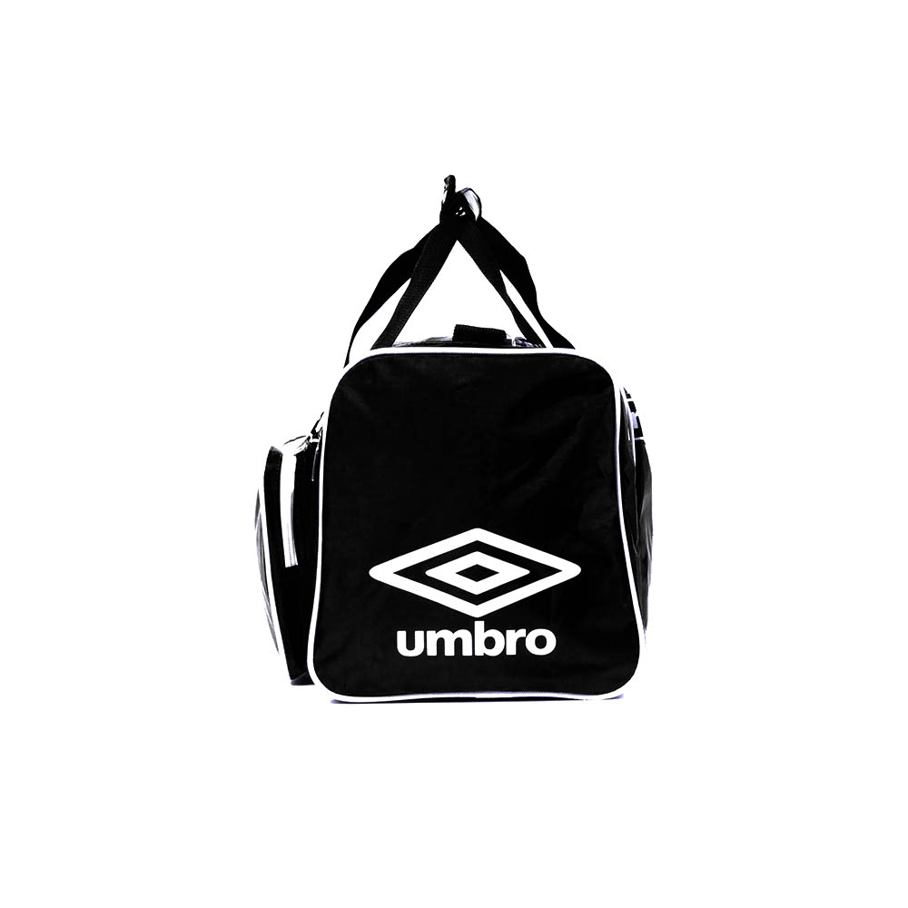 30758U-090 RETRO HOLDALL BLACK / WHITE