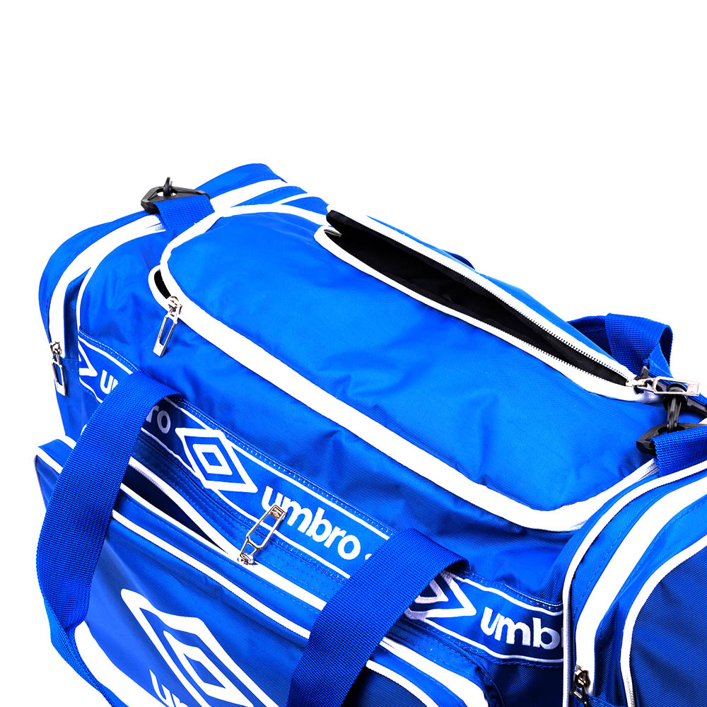 30758U-575 RETRO HOLDALL REGAL BLUE / WHITE