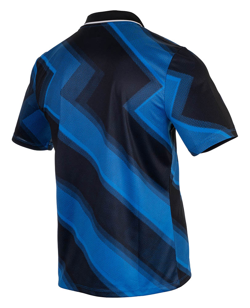 65493U-HJZ TERRACE SHIRT BLACK / REGAL BLUE