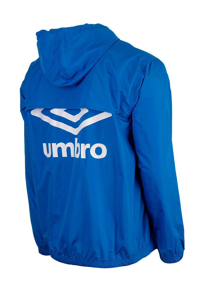 65510U-HG9 PANELLED 1/2 ZIP CAGOULE REGAL BLUE / BRILLIANT WHITE