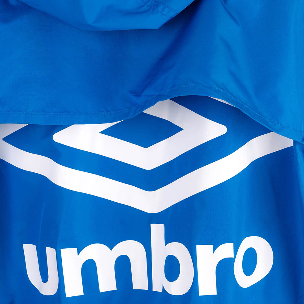 65510U-HG9 PANELLED 1/2 ZIP CAGOULE REGAL BLUE / BRILLIANT WHITE