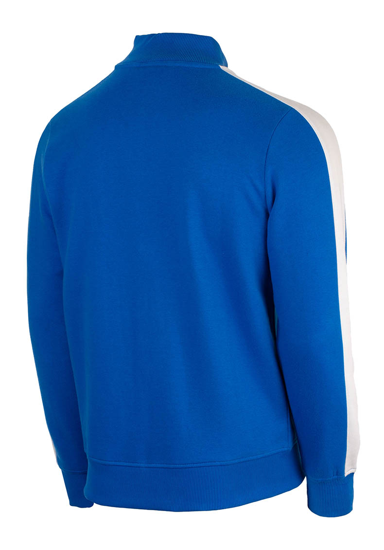 65520U-HG9 FW ZIP TRACK TOP REGAL BLUE / BRILLIANT WHITE
