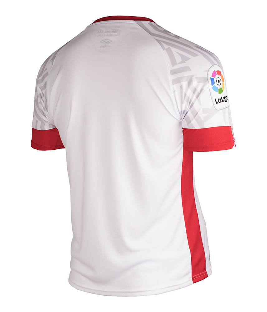 JERSEY RCD MALLORCA AWAY'19 WHITE / RED / GREY PATTERNCAMISETA RCD MALLORCA 2ª EQUIPACIÓN