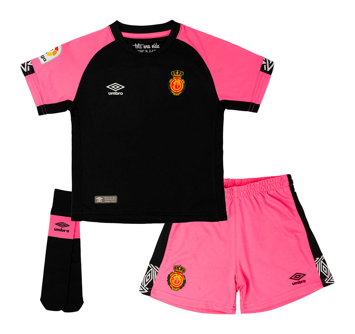 SUIT RCD MALLORCA THIRD'21 BLACK / FUCHSIA / WHITEBOX RCD MALLORCA 3ª EQUIPACIÓN