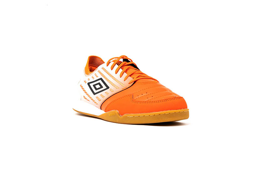 81623U-HL6 UMBRO CHALEIRA II PRO - JNR TANGERINE TANGO / BLACK / WHITE