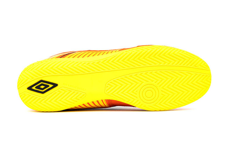 81573U-HLA UMBRO SALA II LIGA TANGERINE TANGO / WHITE / BLACK / BLAZING YELLOW