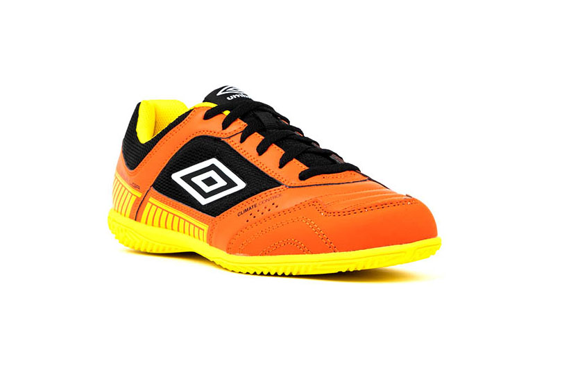 81573U-HLA UMBRO SALA II LIGA TANGERINE TANGO / WHITE / BLACK / BLAZING YELLOW