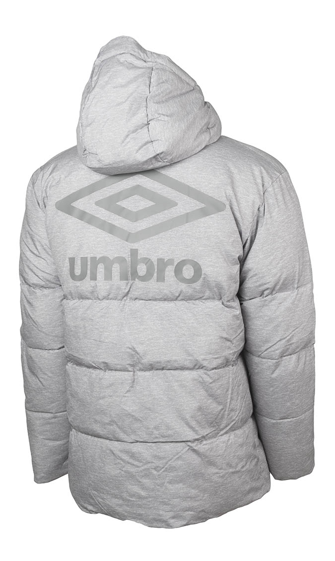 65499U-263 STATEMENT PADDED JACKET GREY MARL