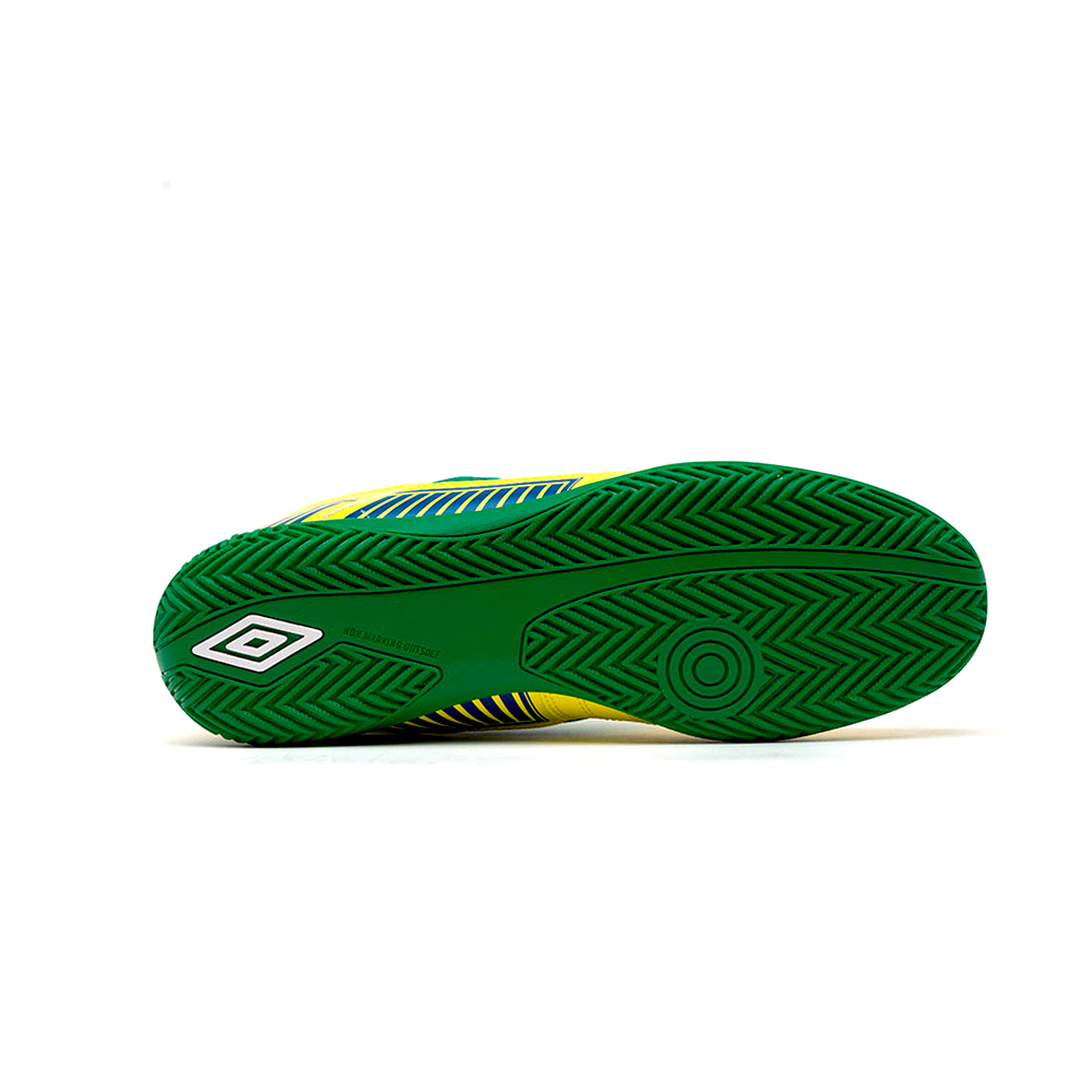 81573U-JDC UMBRO SALA II LIGA GOLDEN KIWI / WHITE / FERN GREEN / DEEP SURF