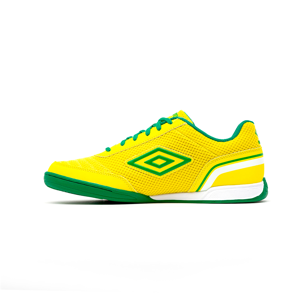 81629U-JDB UMBRO FUTSAL STREET V - MESH - JNR GOLDEN KIWI / FERN GREEN / WHITE