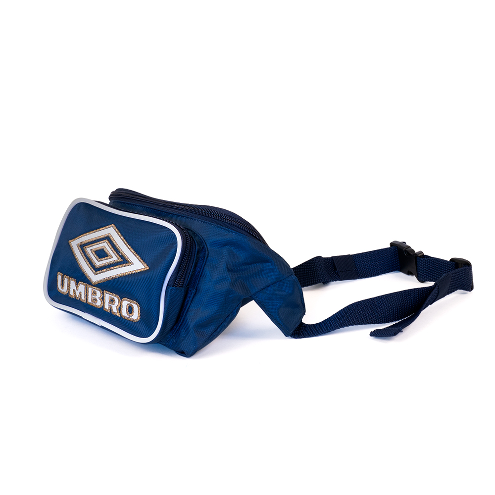 30776U-C5D RETRO WAIST PACK BLUE / WHITE / BRONZE
