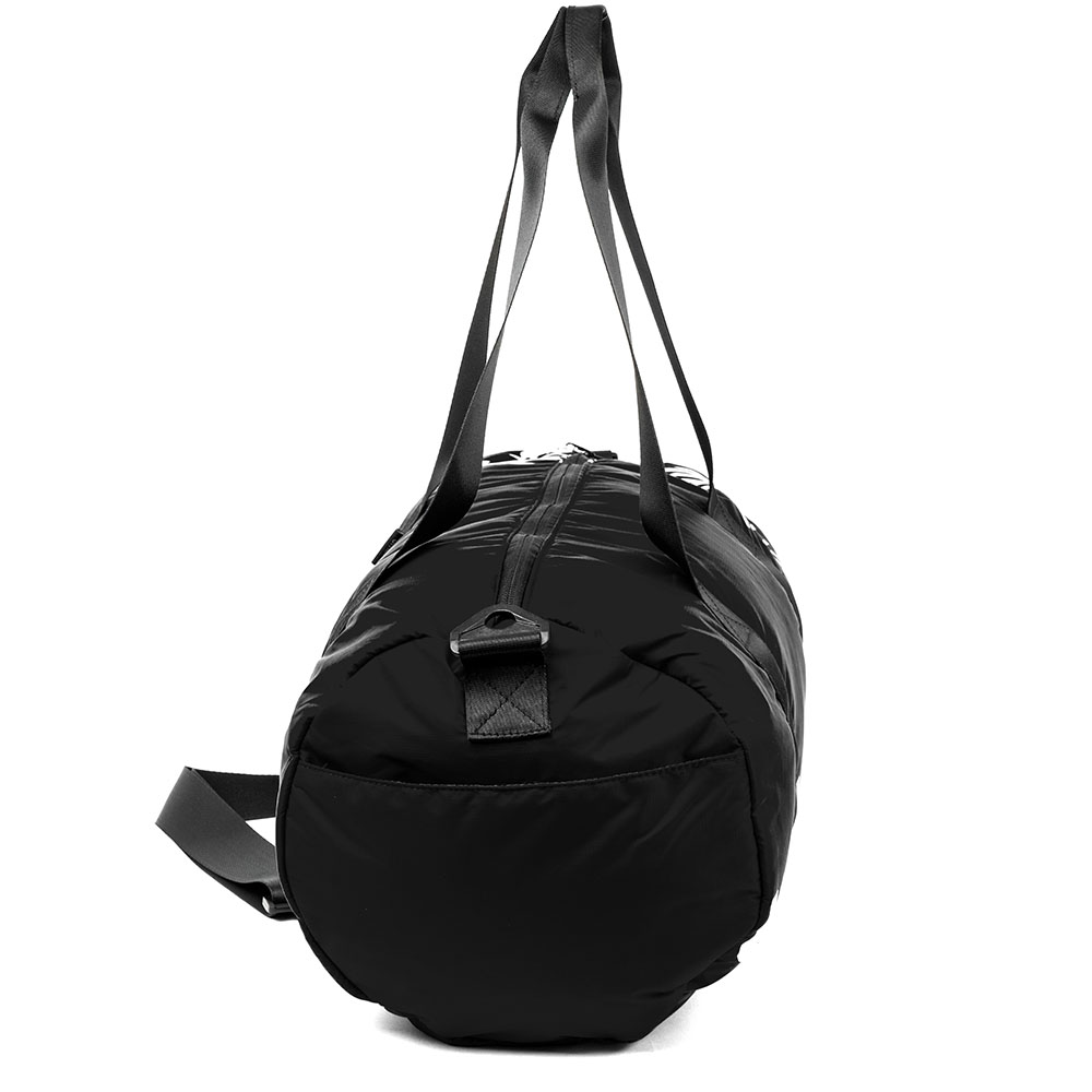 30788U-090 PADDED RIPSTOP BARREL BAG BLACK / WHITE