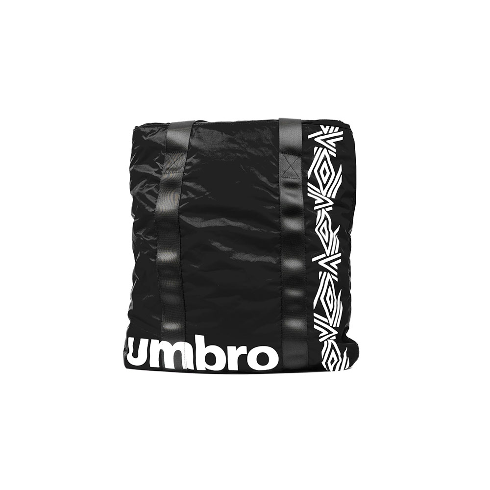 30790U-090 PADDED TOTE BLACK / WHITE