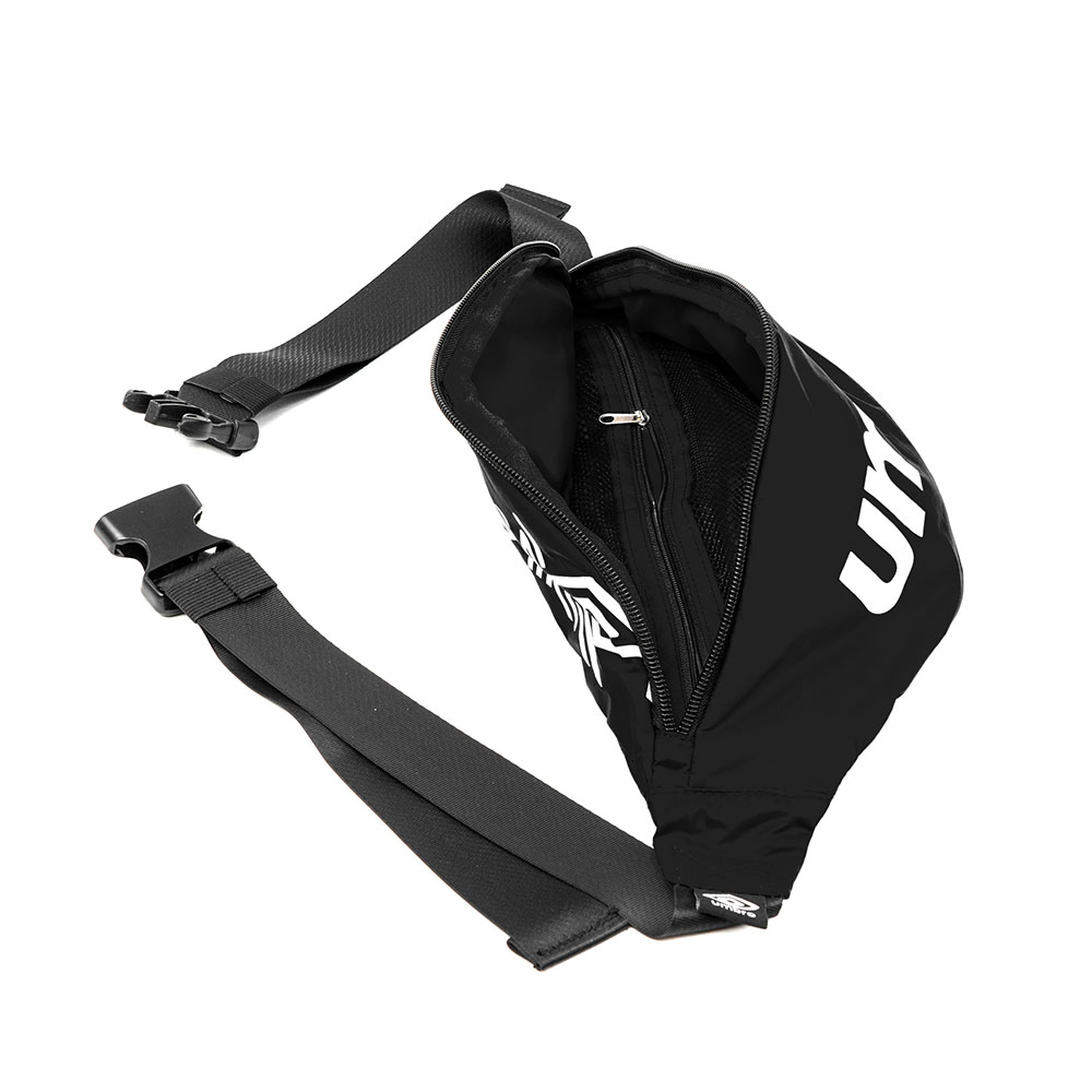 30791U-090 PADDED WAISTPACK BLACK / WHITE