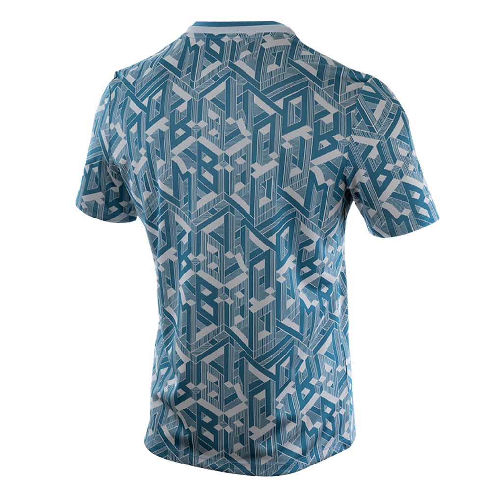 65658U-HUM JACQUARD TERRACE JERSEY STELLAR / SILVER CLOUD