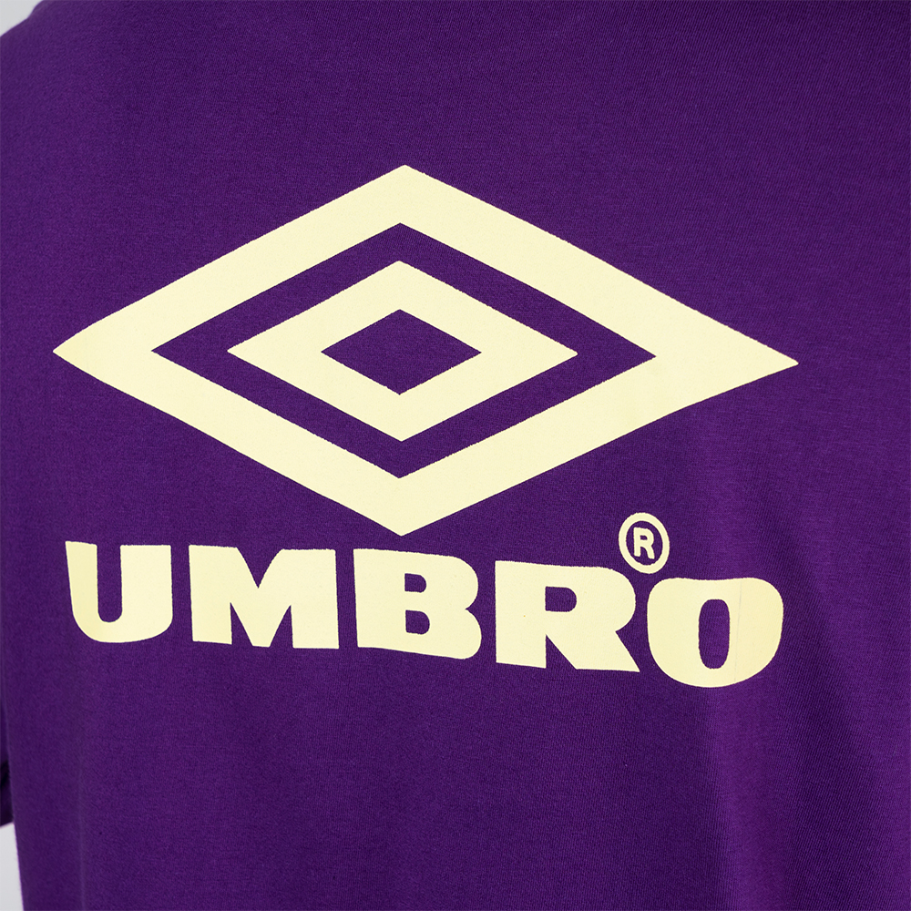 C10021-JKX-CLASSICO 2 CREW TEE HELIOTROPE / SAFETY YELLOW