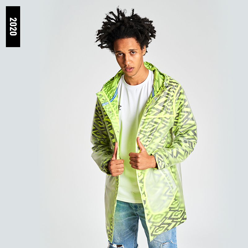 C10023-JKY-NIMBUS SHELL JACKET ICE / SAFETY YELLOW