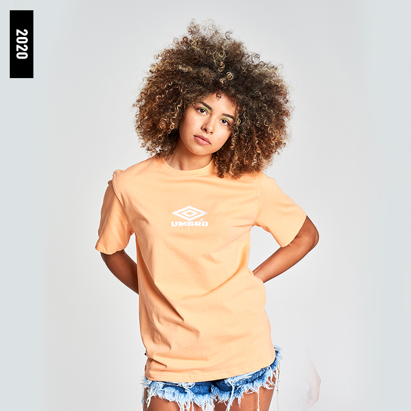 C20026-JKU-CLASSICO 2.0 BOYFRIEND TEE - WMNS GELATO / BRIGHT WHITE
