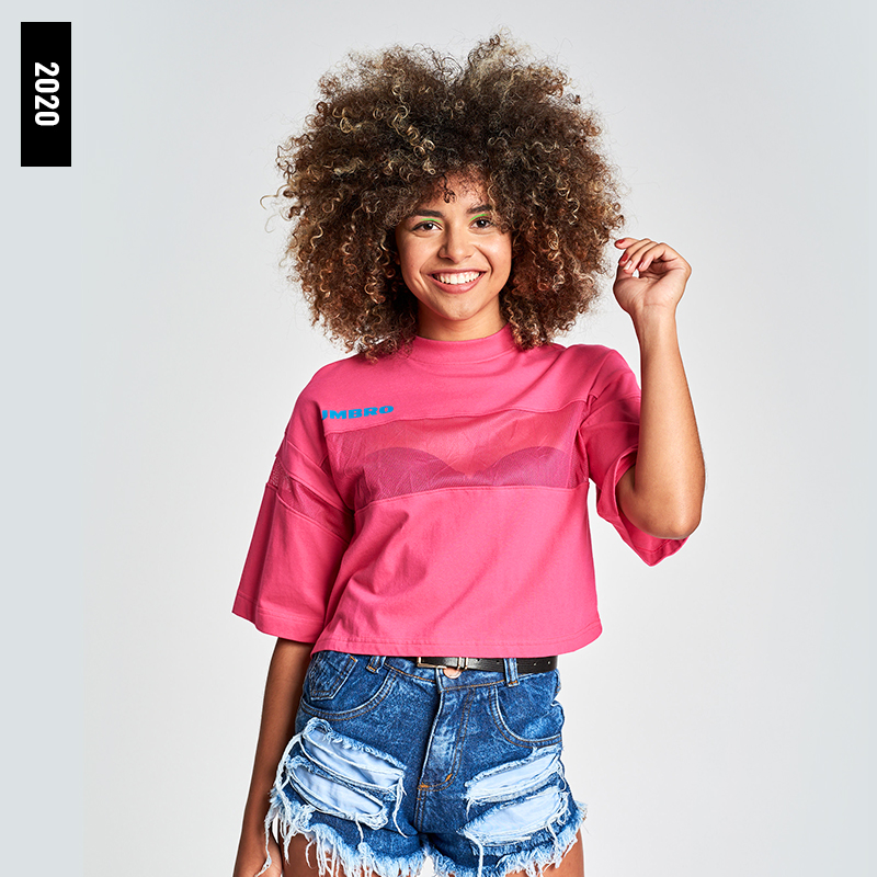 C20001-JL7-ALTO CROP TEE - WMNS SORBET / SKYDIVE