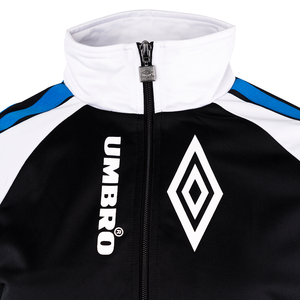 C20021-BS0-ALBA TRACK JACKET - WMNS BLACK / WHITE / ELECTRIC BLUE