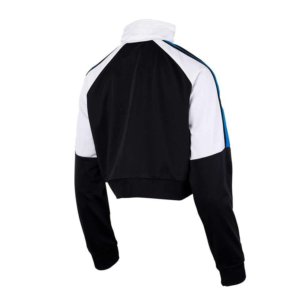 C20021-BS0-ALBA TRACK JACKET - WMNS BLACK / WHITE / ELECTRIC BLUE