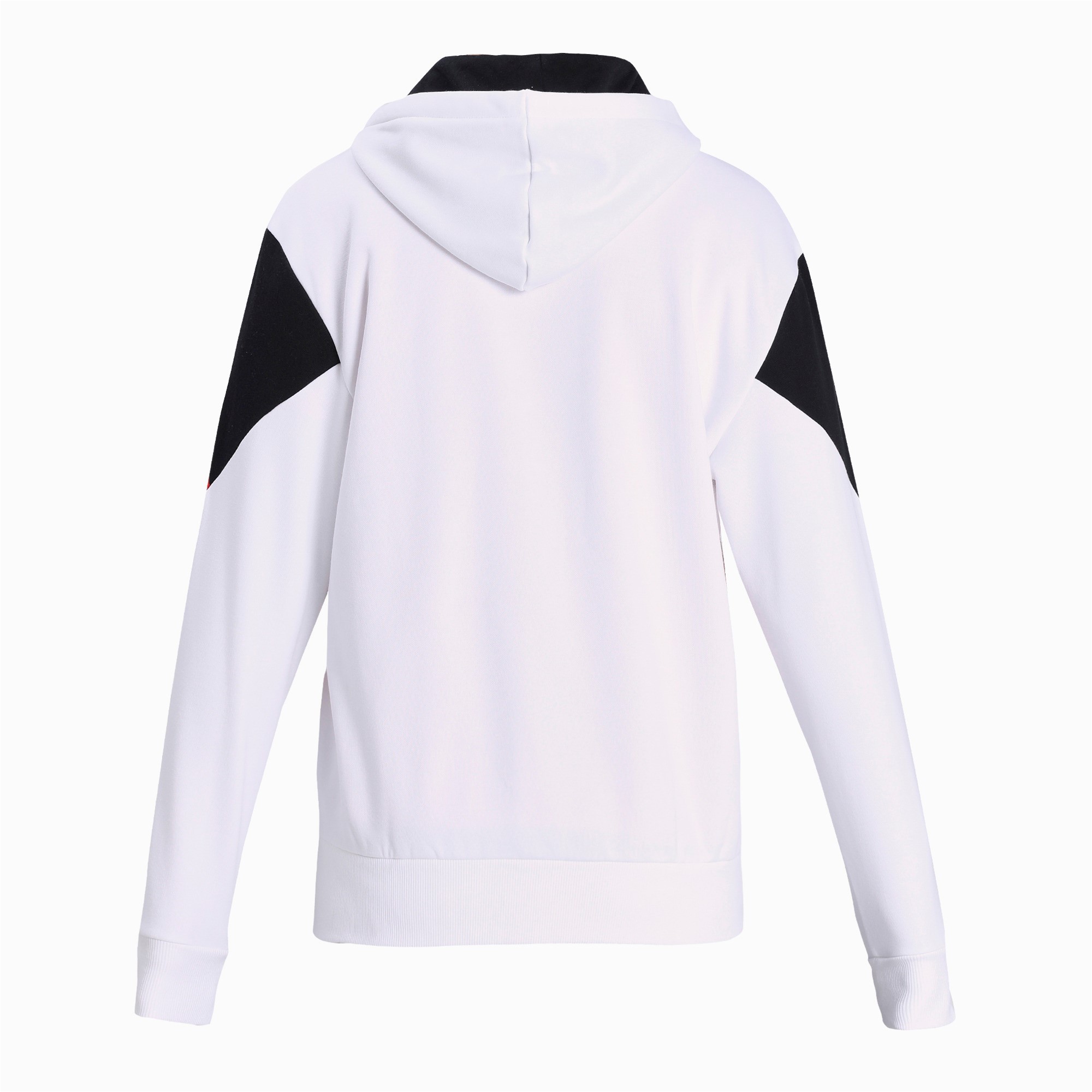 REBEL FZ HOODIE PUMA WHITE