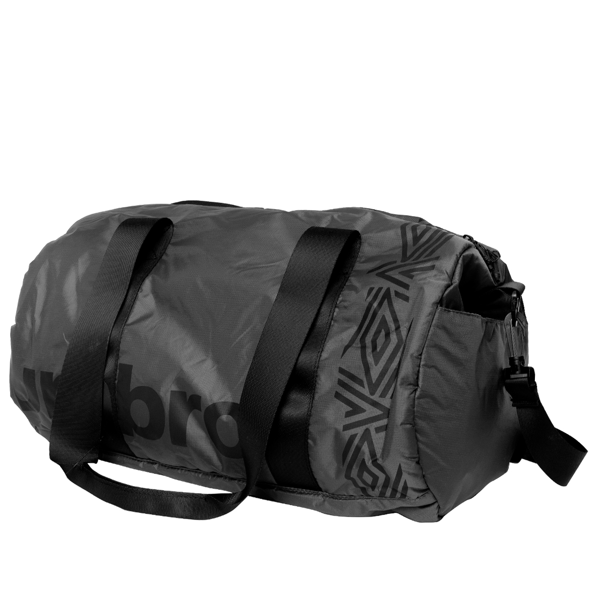 30788U-N86 PADDED RIPSTOP BARREL BAG GRAPHITE / BLACK