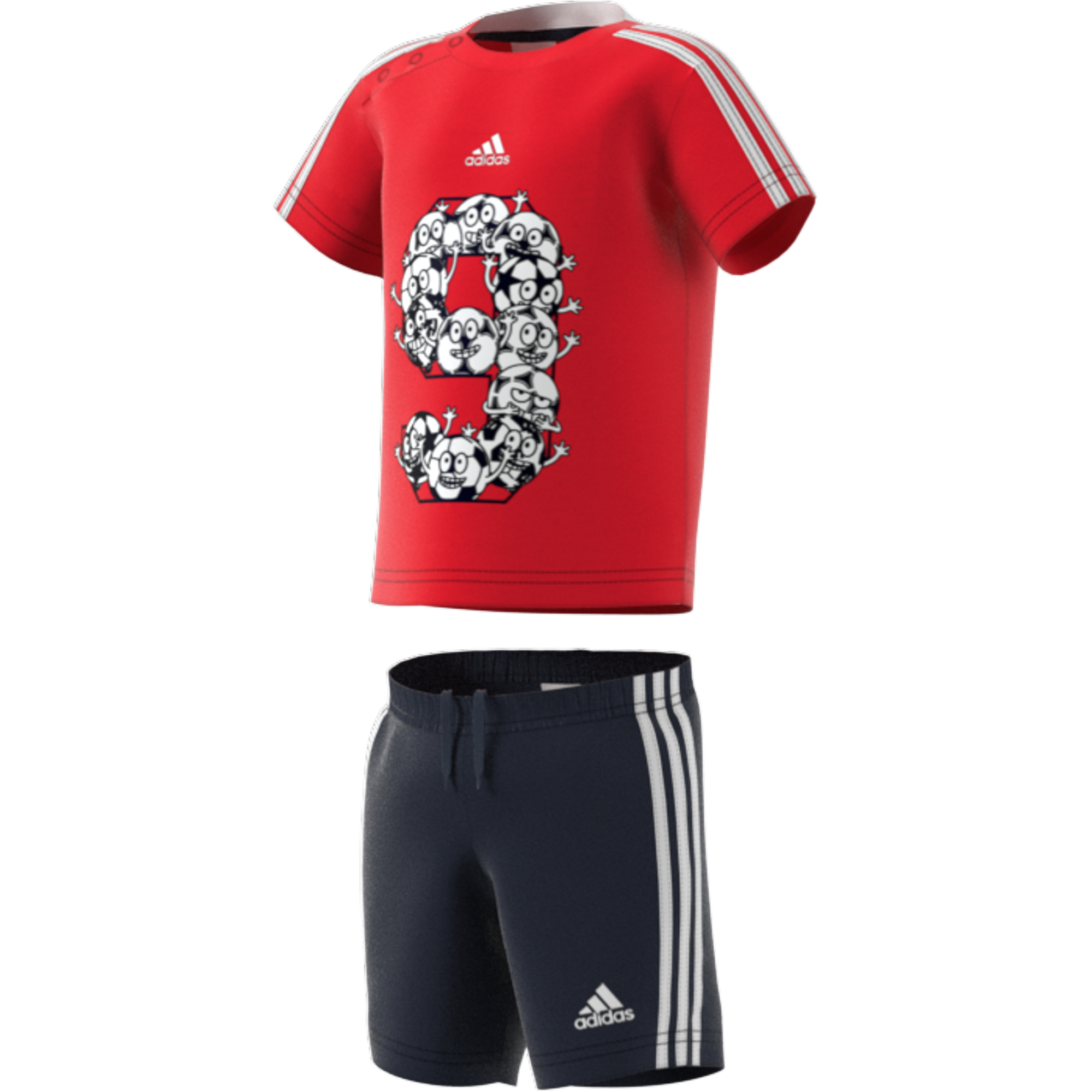 I Lil 3 Stripes Sport Performance Set