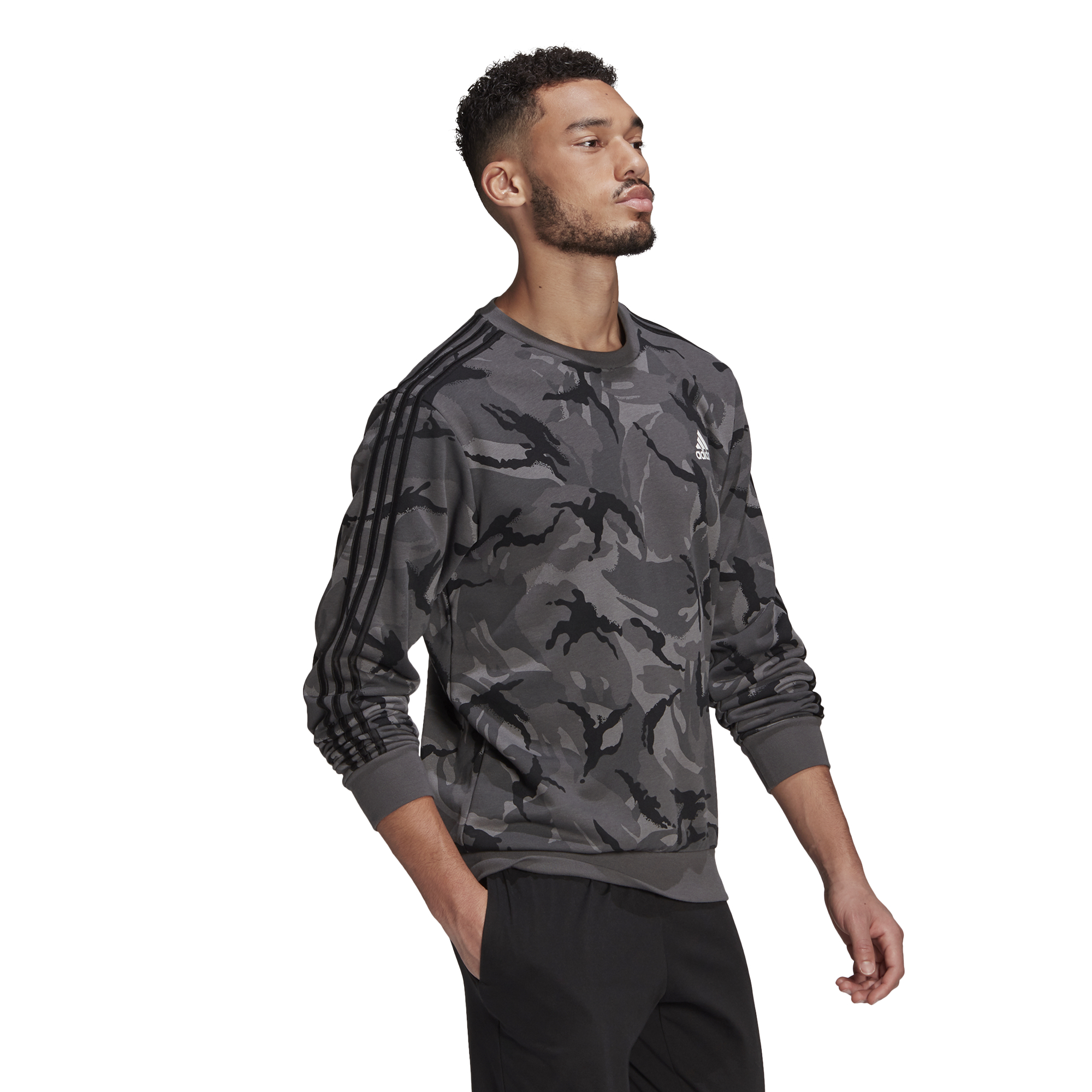 M CAMO SWT Adidas Essentials Camouflage