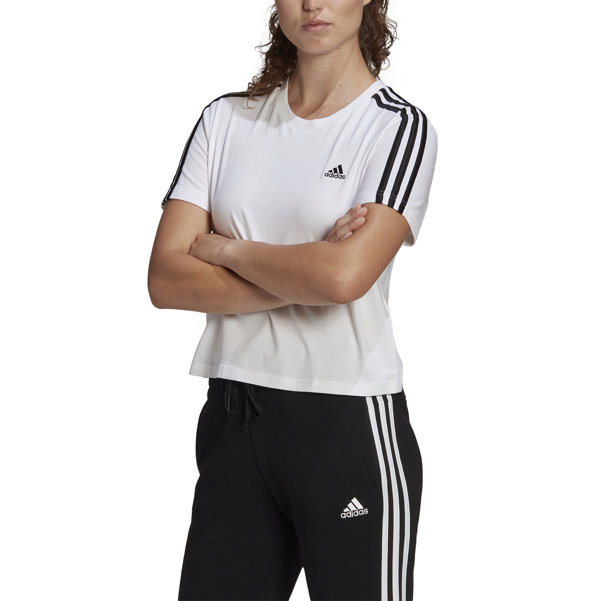 ESSENTIALS LOOSE CROP T-SHIRT
