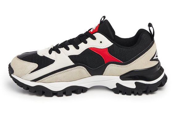 45293U-JN3-UMBRO BUMPY BLACK / WHITE / MOONBEAM / VERMILLION