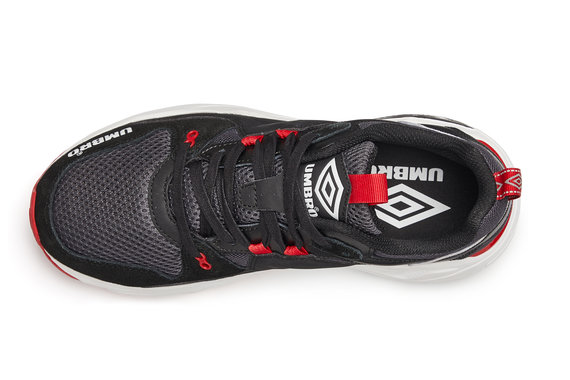 UMBRO RUN M CARBON / BLACK / VERMILLION / WHITE