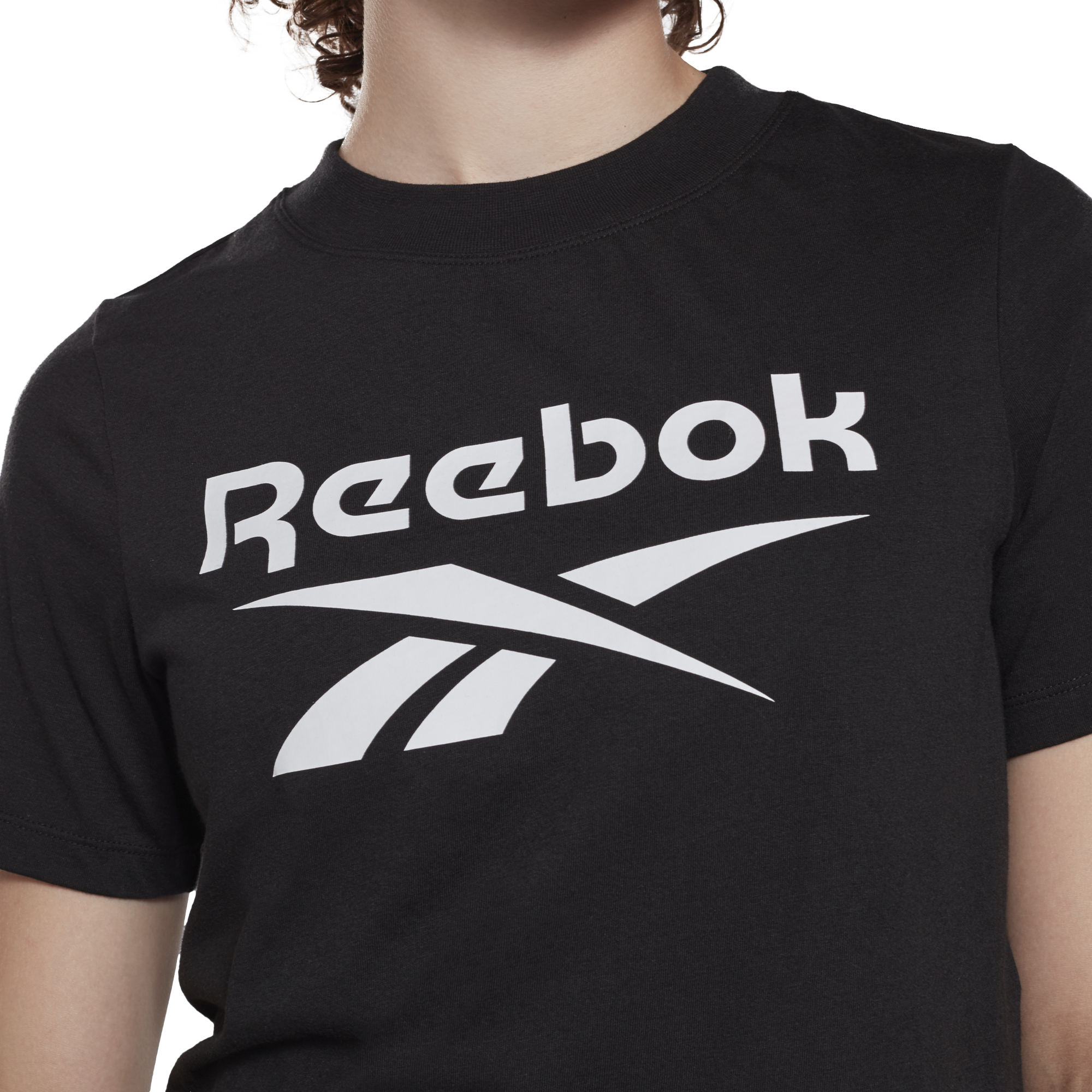 REEBOK IDENTITY CROP TEE