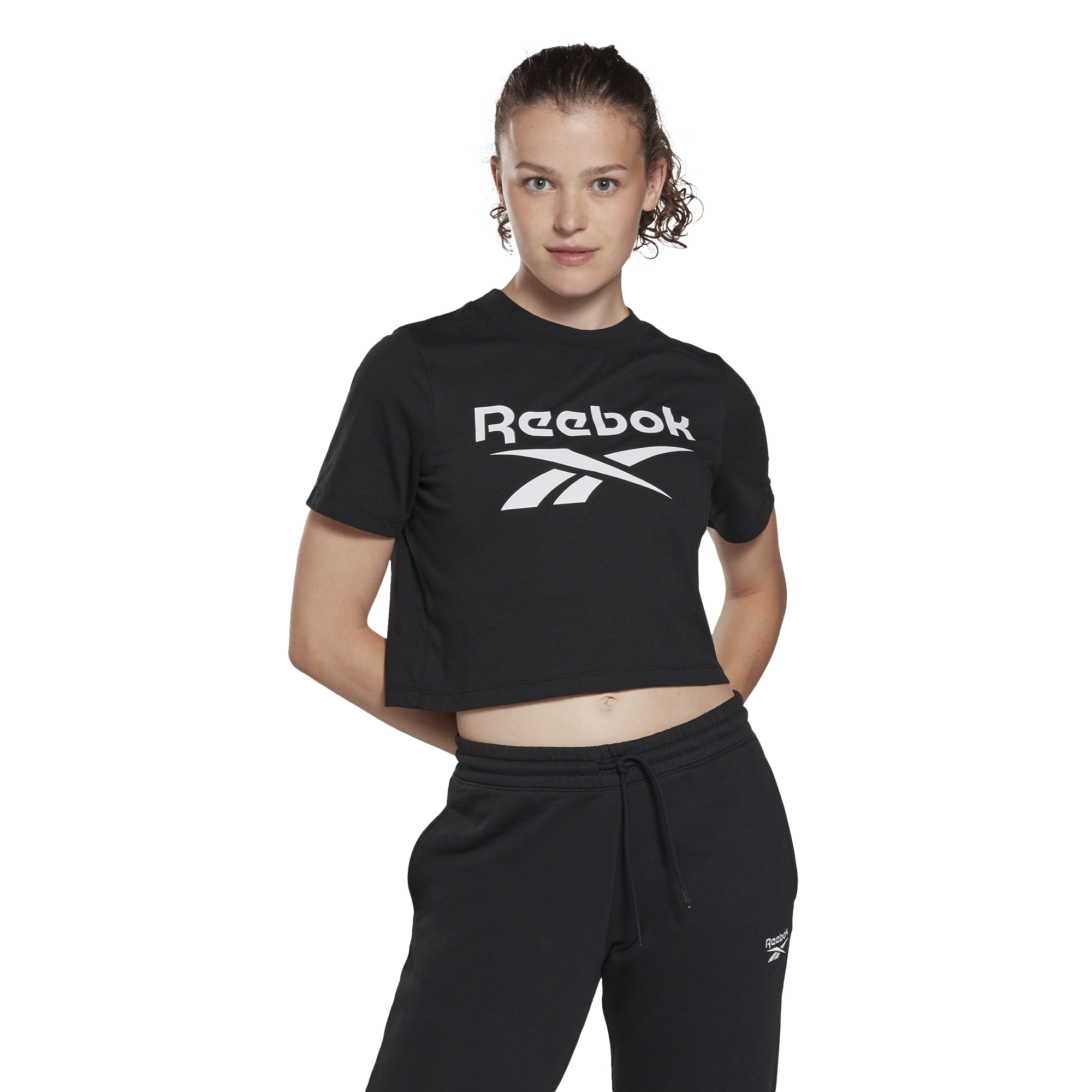 REEBOK IDENTITY CROP TEE