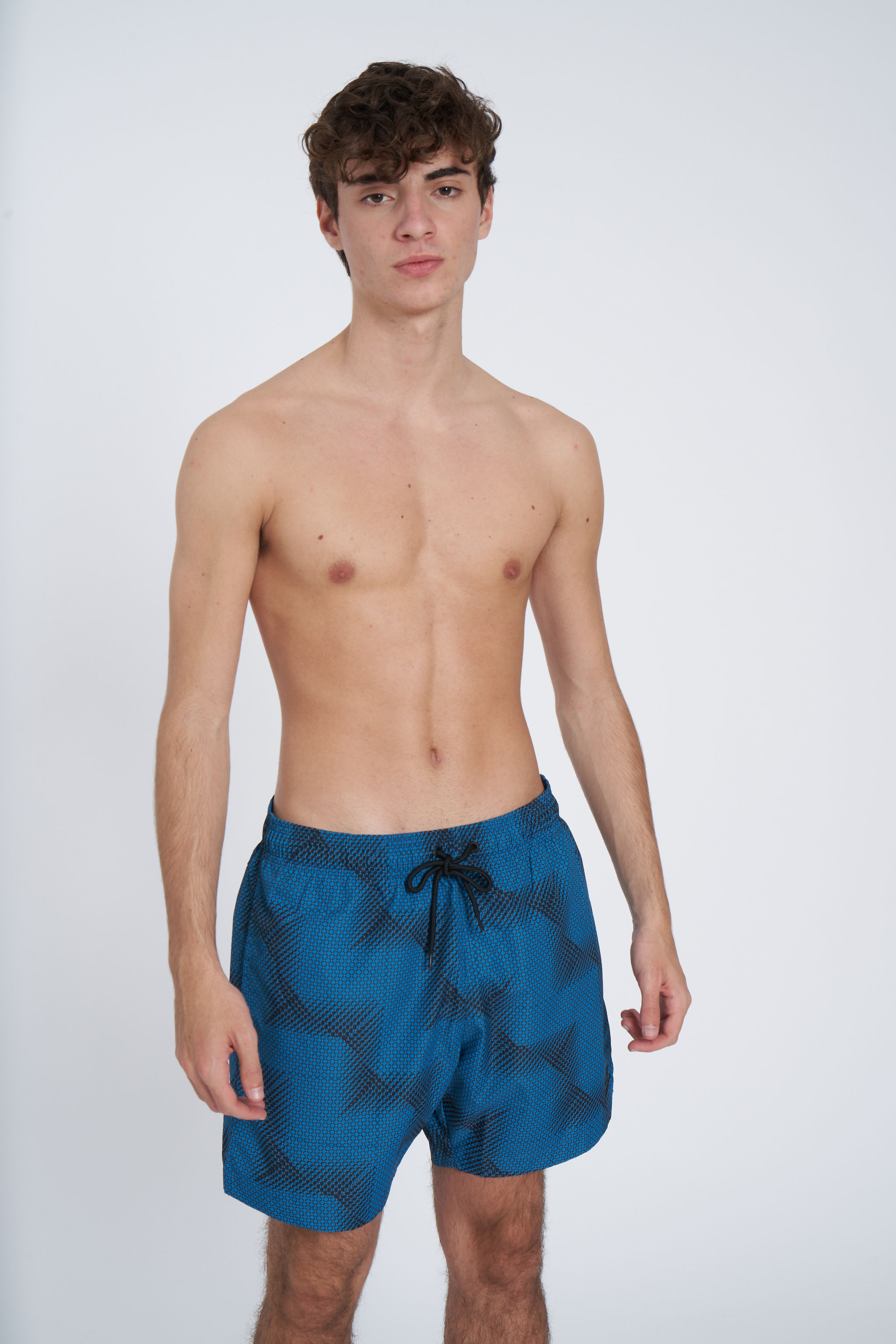 PRINTED SWIM SHORT TURKISH TILE DIEGO