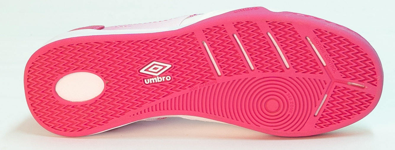 UMBRO CHALEIRA II PRO - JNR WHITE / BLACK / PINK PEACOCK