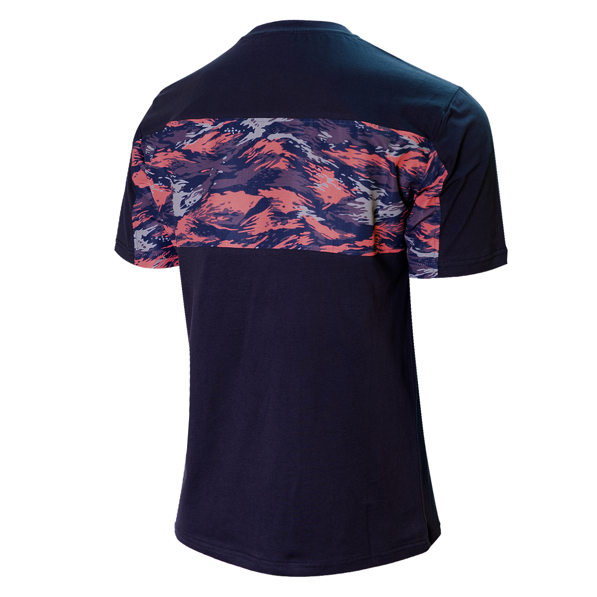 UMBRO RESORT CREW TEE INDIAN INK / PINK LIFT