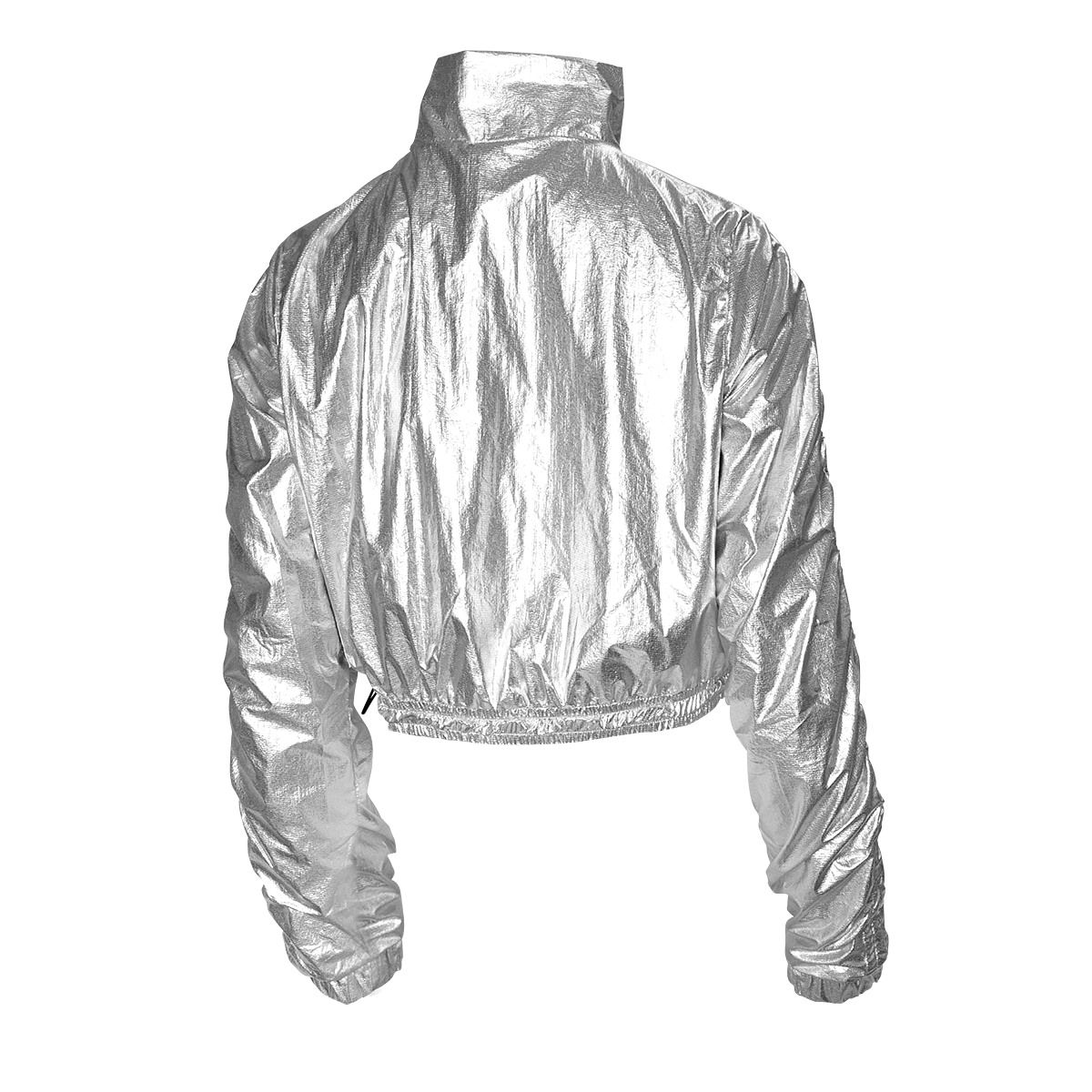 UMBRO REFLECTIVE TECH HZ JACKET - WMNS SILVER / BLACK