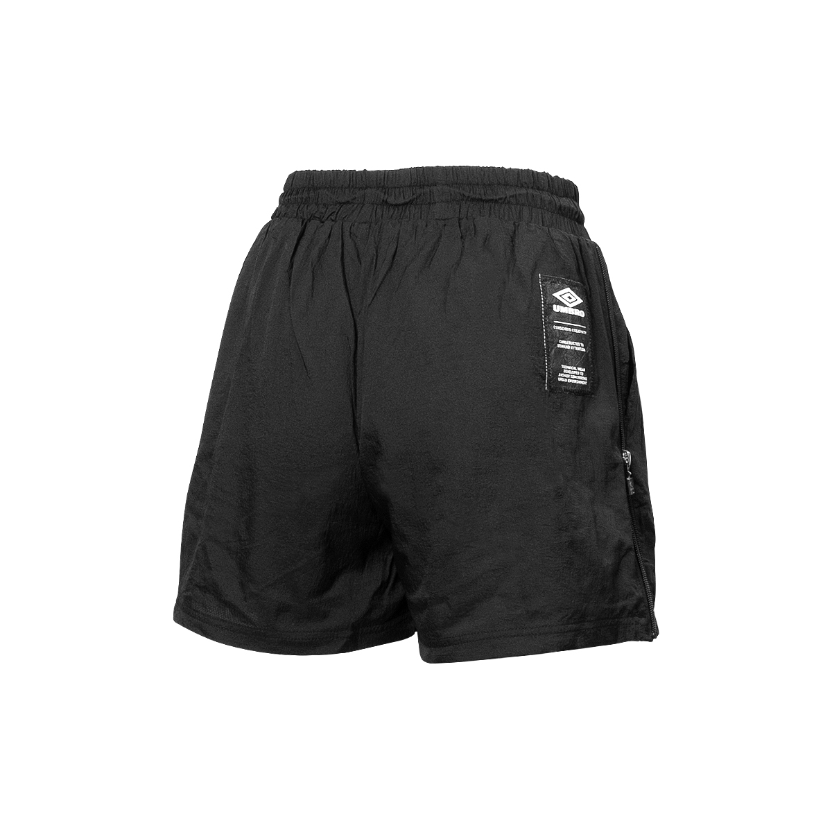 UMBRO REFLECTIVE TECH SHORT - WMNS BLACK / REFLECTIVE