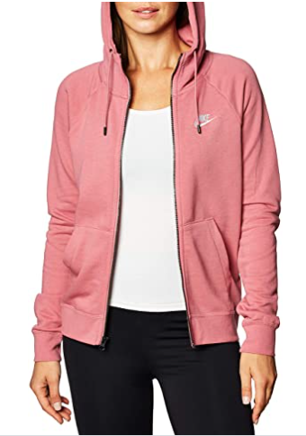 W NSW ESSNTL HOODIE FZ FLC