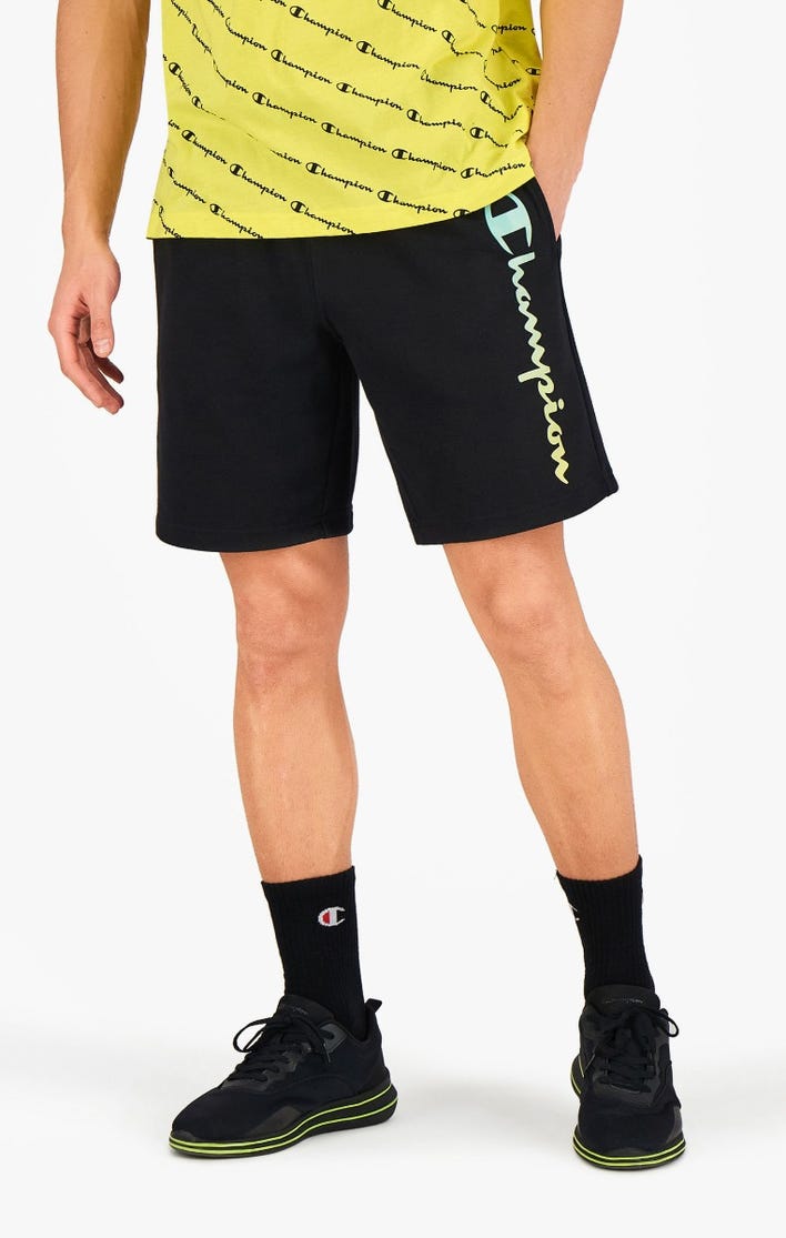 RAINBOW SCRIPT LOGO SWEAT SHORTS