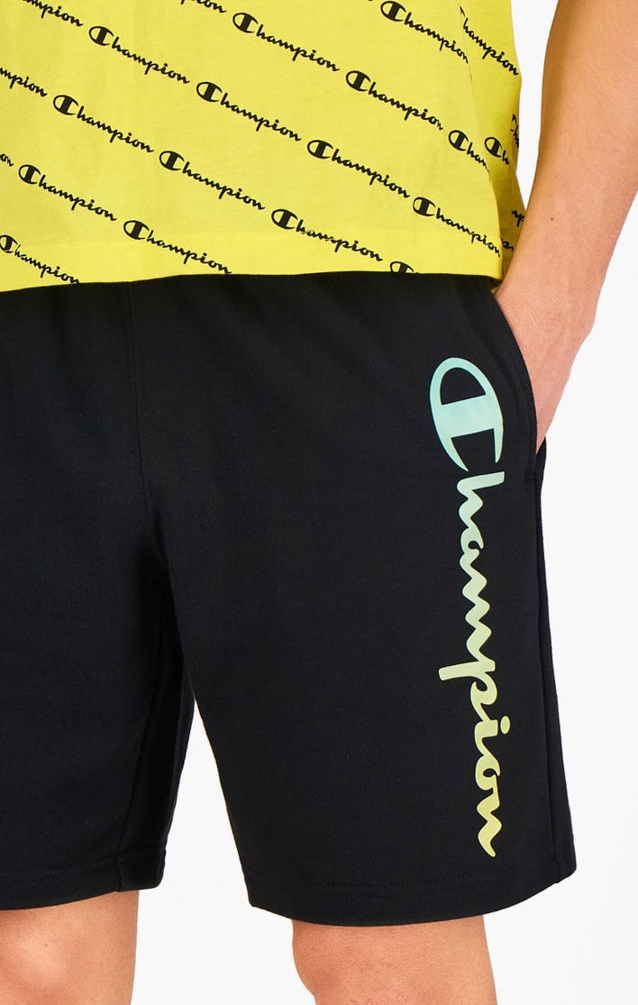 RAINBOW SCRIPT LOGO SWEAT SHORTS
