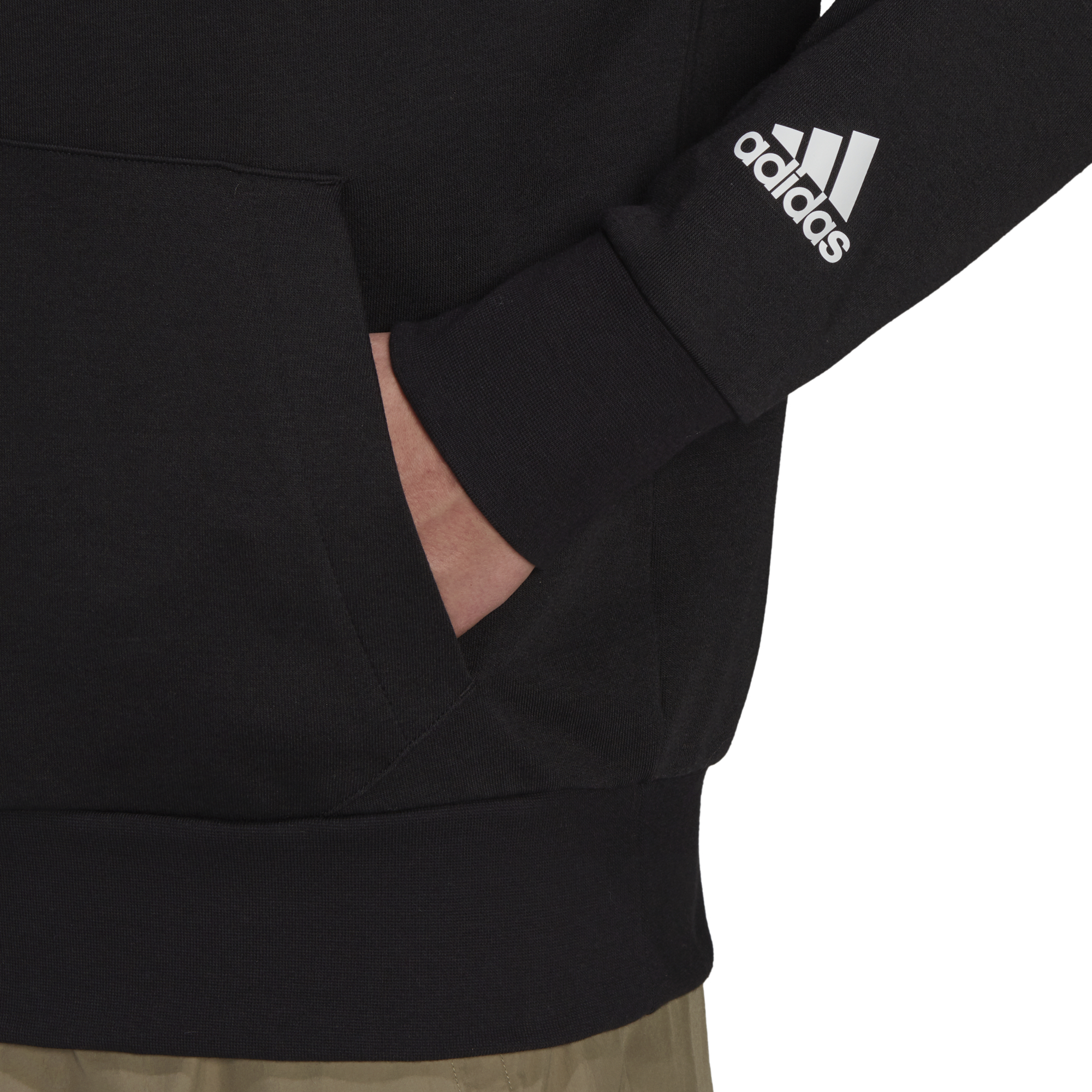 ESSENTIALS LOGO HOODIE (RELAXED FIT)