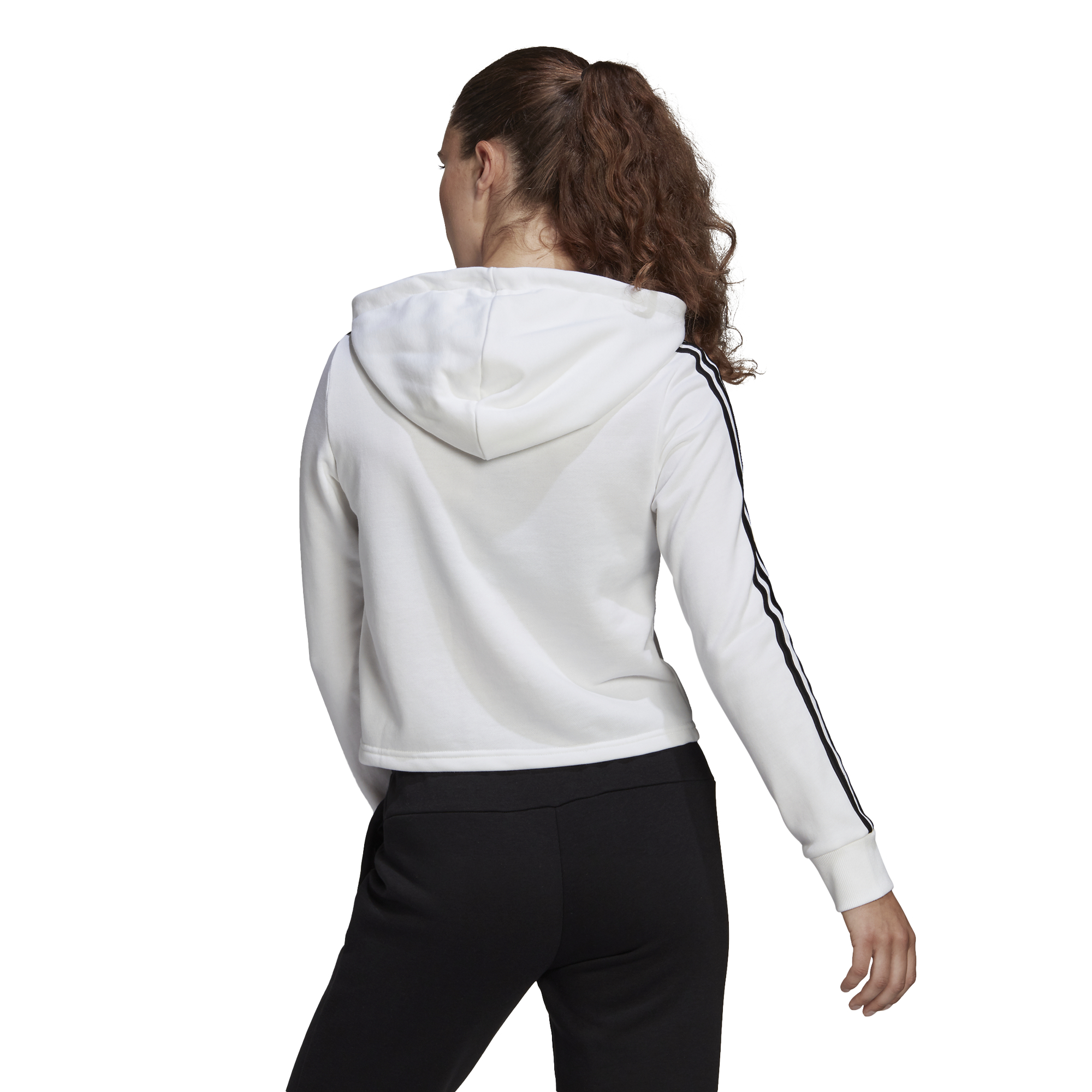 ESSENTIALS CROP HOODIE